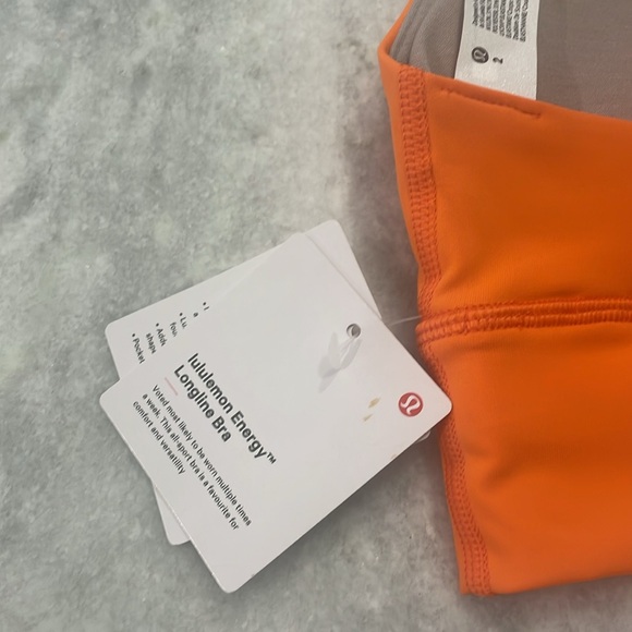 Two Lululemon Energy Longline Bras - Picture 3 of 4